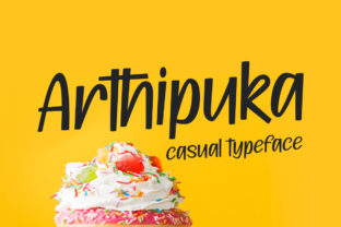 Arthipuka: A Fun Handwritten Font