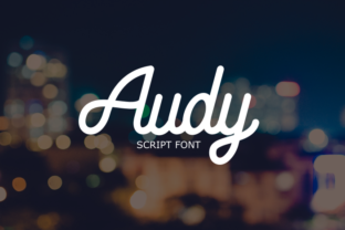Audy: A Magical Handwritten Font