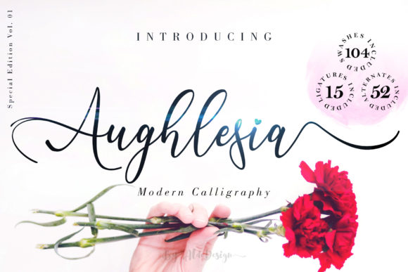 Aughlesia: A Modern Handwritten Font