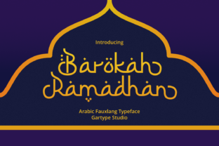 Barokah Ramadhan Font for Business