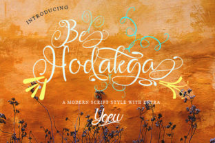 Be Hodakga: A Handwritten Font for Editorial Design