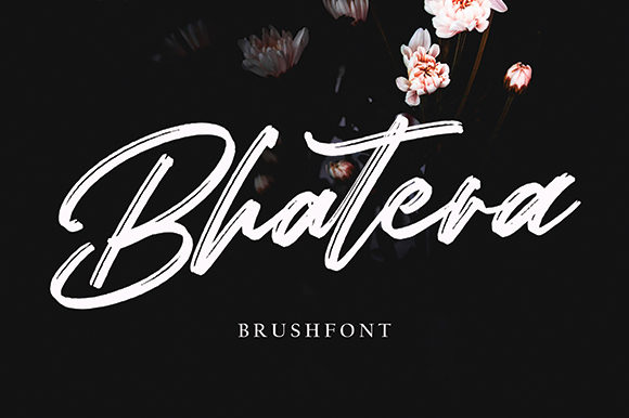 Bhatera: A Handwritten Font for Editorial Design