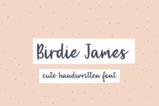 Birdie James: A Friendly Font for Creative Projects