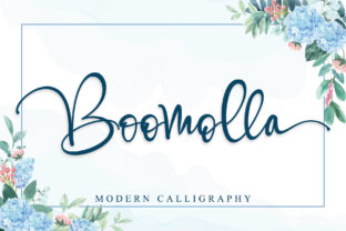 Boomolla: A Handwritten Font for Web Design