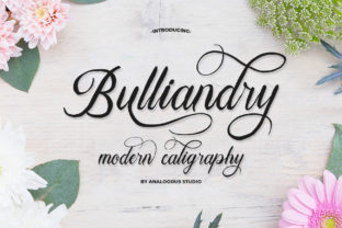 Bulliandry: A Font for Creative Campaigns