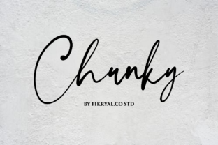 Chunky: A Handwritten Font for Creative Projects