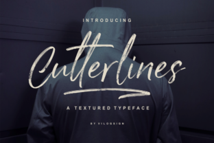 Cutterlines: A Rustic Handwritten Font