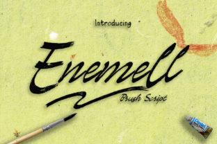 Enemell: A Fun Script Font for Business