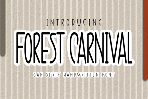 Forest Carnival Font for Creative Marketing