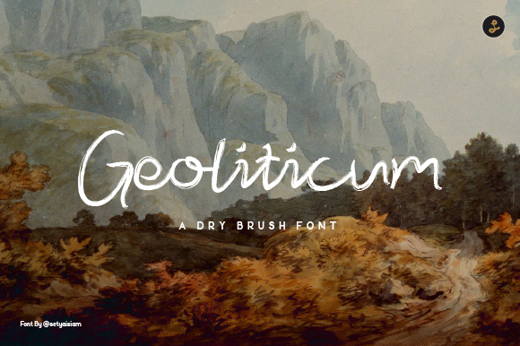 Geoliticum: A Fun Handwritten Font