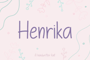 Henrika: A Handwritten Font for Creative Marketing