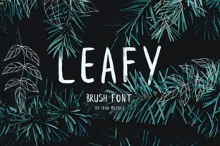 Leafy: A Fun Handwritten Font