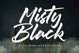 Misty Black Font for Business