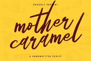 Mother Caramel Font: Elegant Script for Digital Marketing