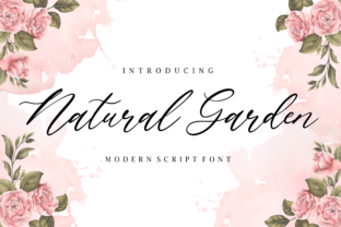Natural Garden Font: Sweet & Soft