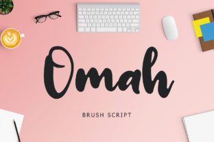 Omah: A Cool Handwritten Font for Creative Projects