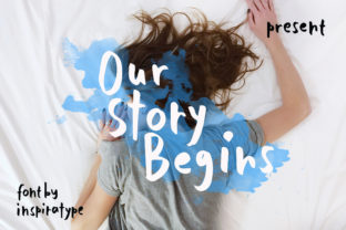 Our Story Begins: A Friendly Font for Creative Projects