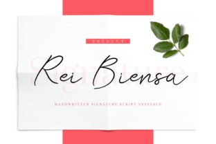 Rei Biensa: Elegant Handwritten Font