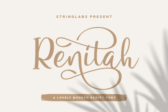 Renitah: Elegant Script Font for Digital Marketing