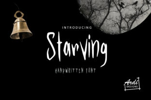 Starving: A Bold Font for Creative Campaigns