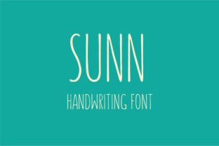 Sunn: A Stylish Script Font for Editorial Design