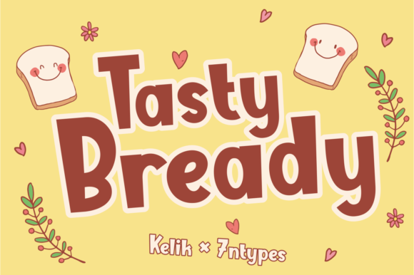 Tasty Bready: A Bold Font for Your Business