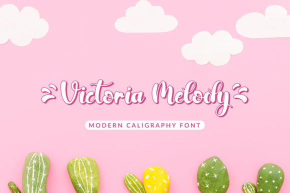 Victoria Melody Font for Business